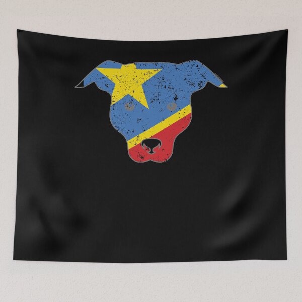 Item preview, Dog Lover Democratic Republic Congo Flag designed and sold by shoppzee.