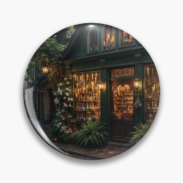 Item preview, The Alchemist's Garden, Wisteria Covered Fantasy Storefront designed and sold by BlareBlare.
