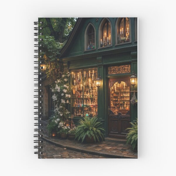 Item preview, The Alchemist's Garden, Wisteria Covered Fantasy Storefront designed and sold by BlareBlare.