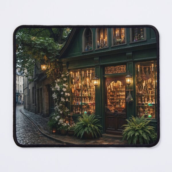 Item preview, The Alchemist's Garden, Wisteria Covered Fantasy Storefront designed and sold by BlareBlare.
