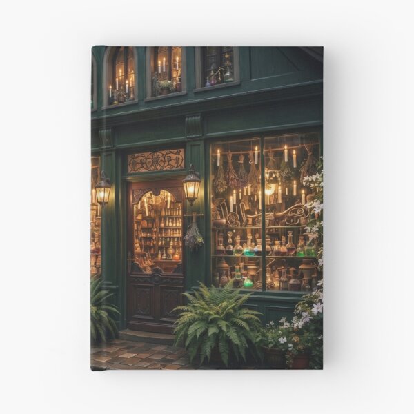 Item preview, The Alchemist's Garden, Wisteria Covered Fantasy Storefront designed and sold by BlareBlare.
