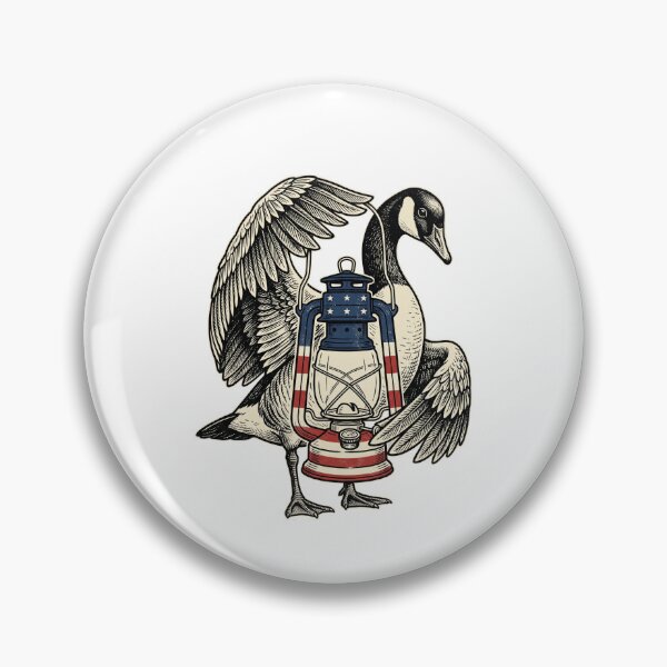 Item preview, Patriotic Lantern Goose designed and sold by Roy & Tiffany.