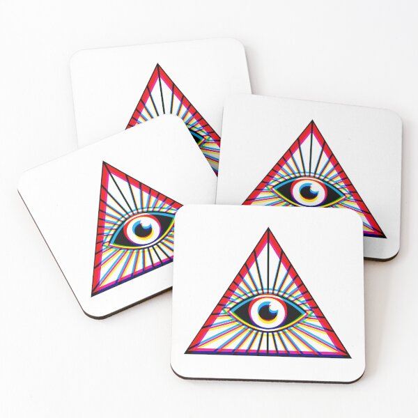 Item preview, All Seeing Eye - CMYK designed and sold by animinimal.
