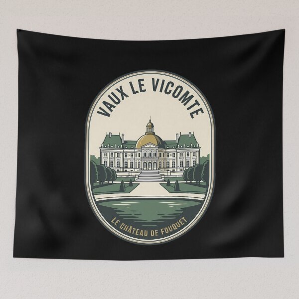 Item preview, Vaux Le Vicomte Vintage Travel Emblem designed and sold by k3rstman1.