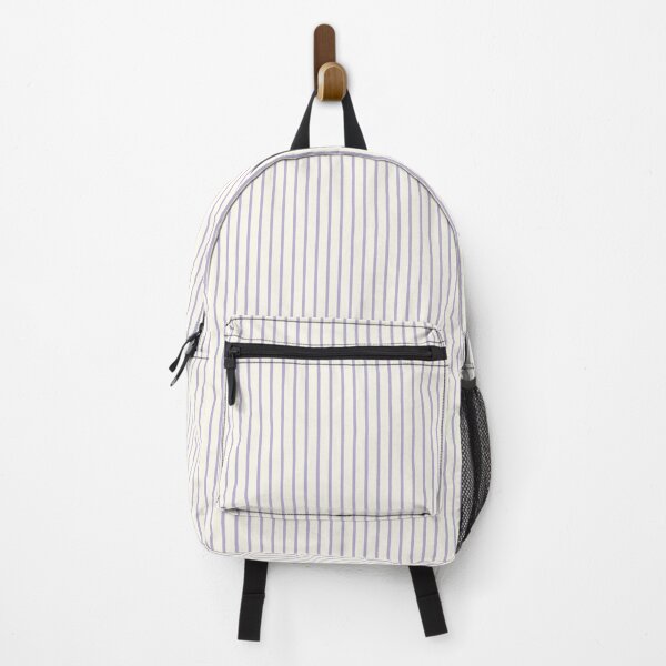 Item preview, Violet and off-white pinstripe pattern, vertical, pinstripes, fine stripes designed and sold by Karf ..