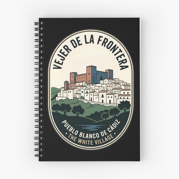 Item preview, Vejer De La Frontera Vintage Travel Emblem designed and sold by k3rstman1.