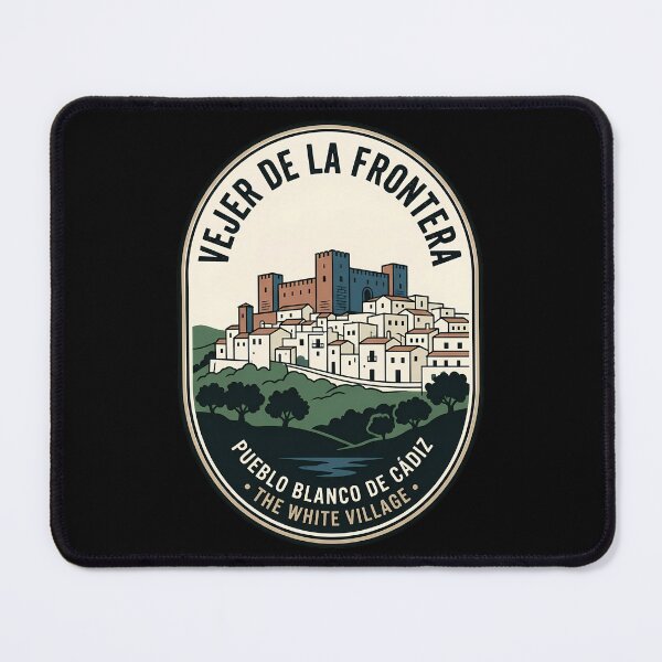 Item preview, Vejer De La Frontera Vintage Travel Emblem designed and sold by k3rstman1.