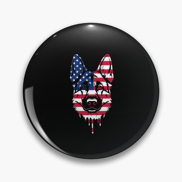 Item preview, German Shepherd American Patriot Dog Lover designed and sold by PopStars1993.