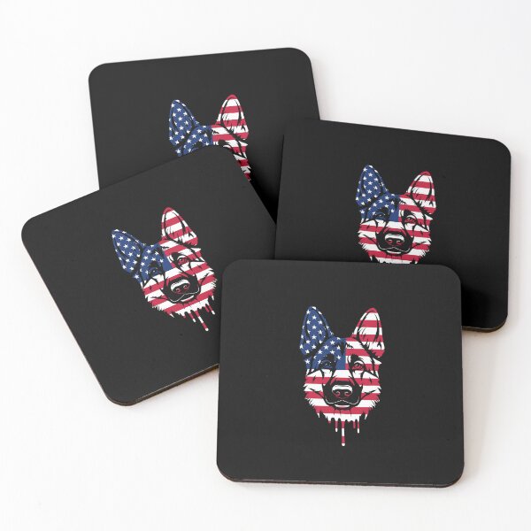 Item preview, German Shepherd American Patriot Dog Lover designed and sold by PopStars1993.