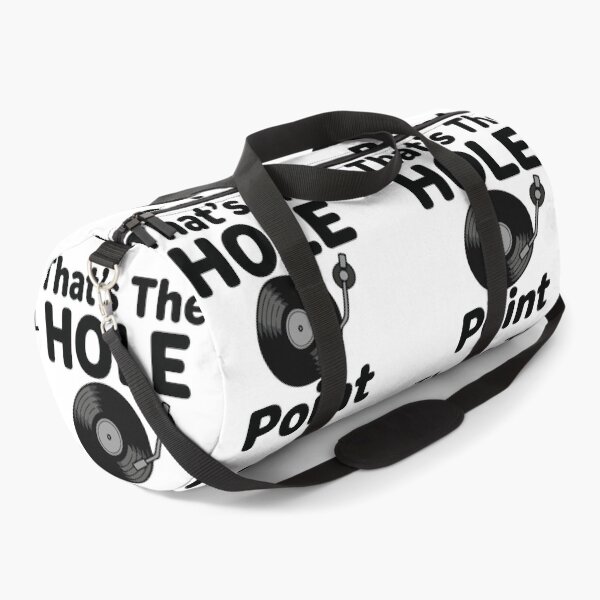 Item preview, That's The Hole Point Vintage Vinyl Record Audio Pun designed and sold by Amir Faysal.