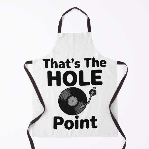 Item preview, That's The Hole Point Vintage Vinyl Record Audio Pun designed and sold by Amir Faysal.