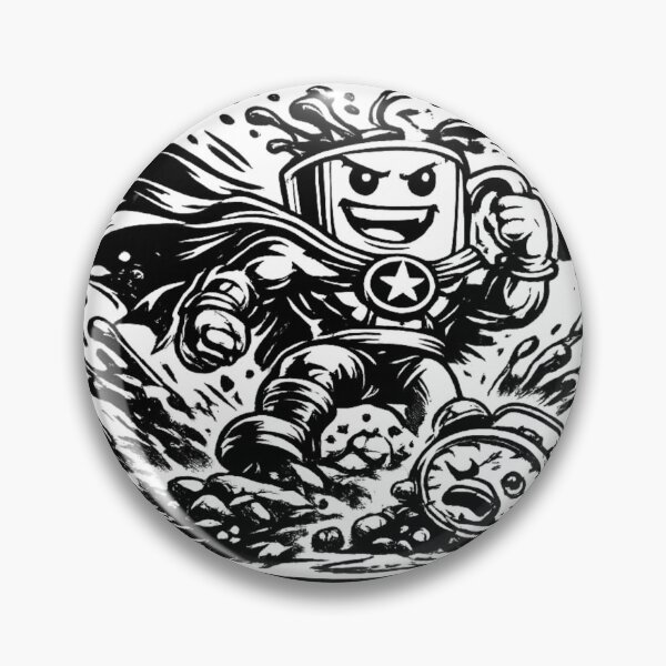 Item preview, The Real Morning Hero National Coffee Day Superhero designed and sold by irfanshikh.