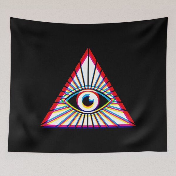 Item preview, All Seeing Eye - Dark CMYK designed and sold by animinimal.