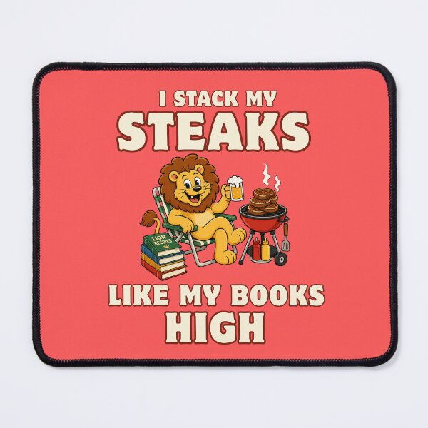 Item preview, I stack my steaks like my books high designed and sold by BritishDelights.