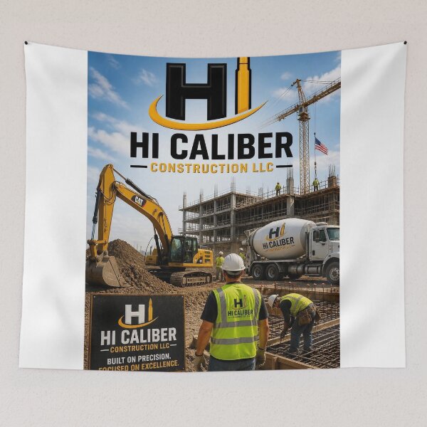 Item preview, Construction Company Logo designed and sold by Bebe5512.