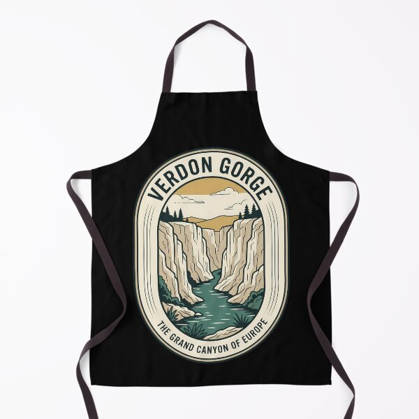 Item preview, Verdon Gorge France Vintage Travel Emblem Retro designed and sold by k3rstman1.