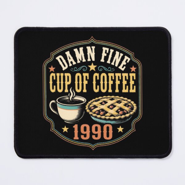 Item preview, Damn Fine Cup Of Coffee David Lynch Since Vintage designed and sold by SimonettakleArt.