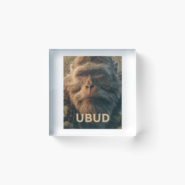 Item preview, Ubud Monkey Forest – Bali Travel Vintage Wildlife Design designed and sold by filou designs.