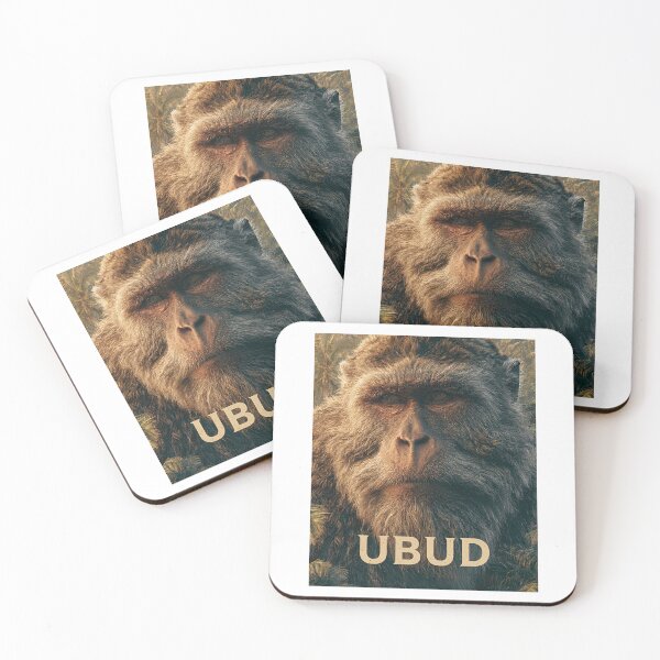 Item preview, Ubud Monkey Forest – Bali Travel Vintage Wildlife Design designed and sold by filou designs.