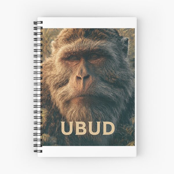 Item preview, Ubud Monkey Forest – Bali Travel Vintage Wildlife Design designed and sold by filou designs.