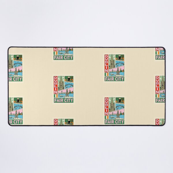 Item preview, Dublin Fair City Retro Travel Poster designed and sold by Timegraf.