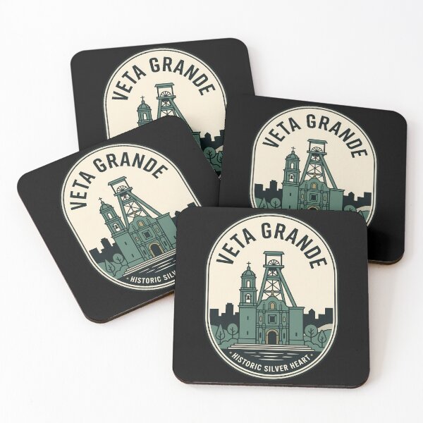 Item preview, Veta Grande Historic Silver Heart Vintage Travel Emblem designed and sold by k3rstman1.
