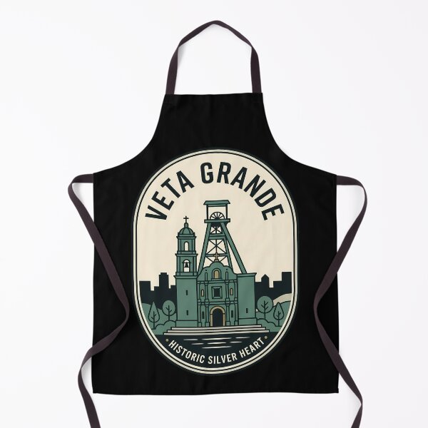Item preview, Veta Grande Historic Silver Heart Vintage Travel Emblem designed and sold by k3rstman1.