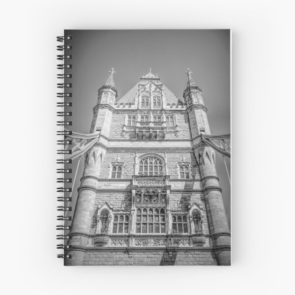 Item preview, London, UK - Tower Bridge Architectural Marvel in Black and White designed and sold by jrtwynam.