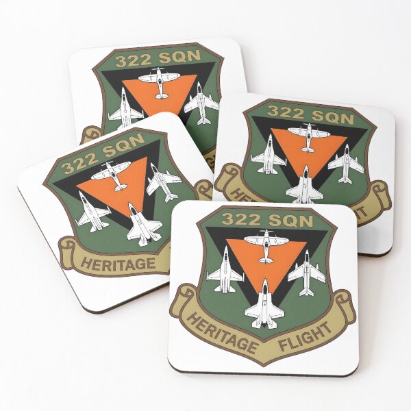 Item preview, Royal Netherlands Air Force 322 Squadron Heritage Flight Patch designed and sold by CharlieDesings.