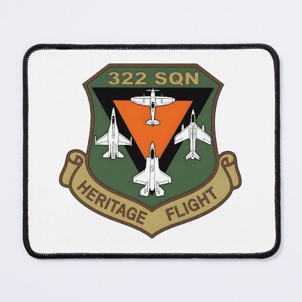 Item preview, Royal Netherlands Air Force 322 Squadron Heritage Flight Patch designed and sold by CharlieDesings.