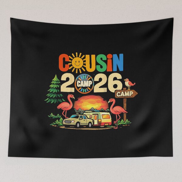 Item preview, Cousin Camp 2026 - Summer Camping Vacation Art designed and sold by BendyBeasts.