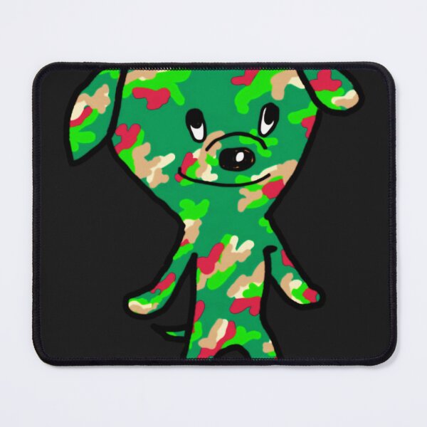 Item preview, Cool Camo Pup - Green & Pink designed and sold by NAPIPIPIarts.