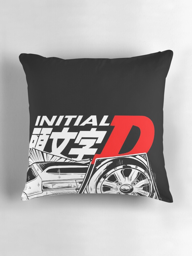 Thumbnail 3 of 4, Pillow, Initial D designed and sold by Rivlowss.