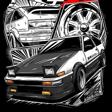 Artwork thumbnail, Initial D by Rivlowss