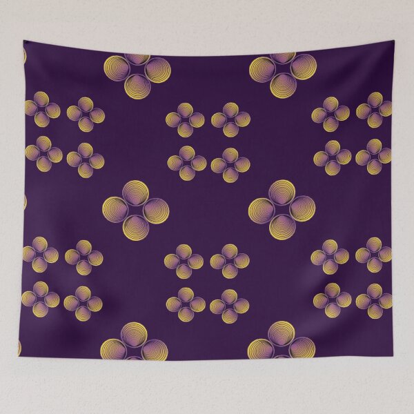 Item preview, Yellow Puple Flower Petals designed and sold by Art Shimmers.