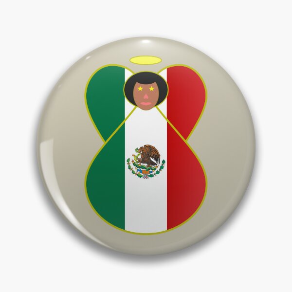 Item preview, Mexican Flag Angel designed and sold by AuntieShoe.
