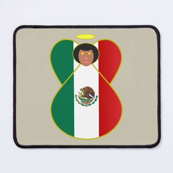 Item preview, Mexican Flag Angel designed and sold by AuntieShoe.