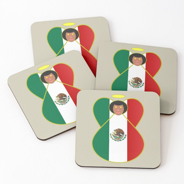 Item preview, Mexican Flag Angel designed and sold by AuntieShoe.