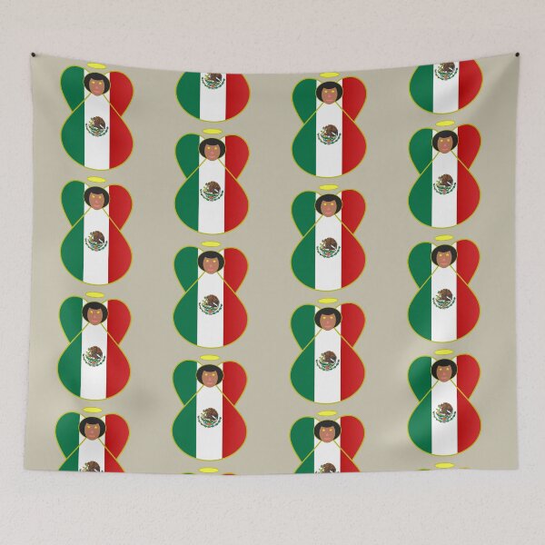Item preview, Mexican Flag Angel designed and sold by AuntieShoe.
