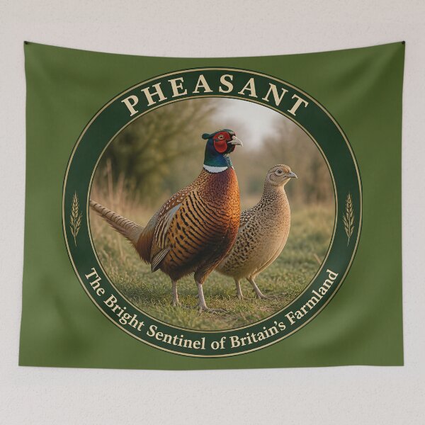 Item preview, PHEASANT – The Bright Sentinel of Britain's farmlands designed and sold by The Digital Compass.