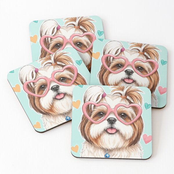 Item preview, Heart Eyes Shih Tzu designed and sold by PawsAndPallette .