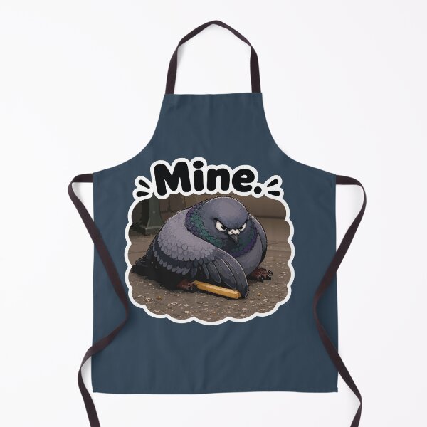Item preview, Mine Funny Pigeon Bread Protector Cartoon Sticker designed and sold by SimplePoDesign.