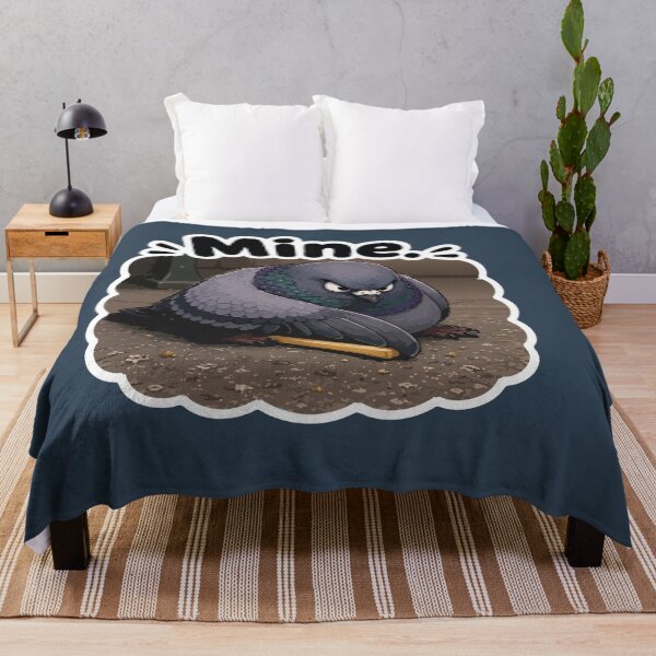 Item preview, Mine Funny Pigeon Bread Protector Cartoon Sticker designed and sold by SimplePoDesign.