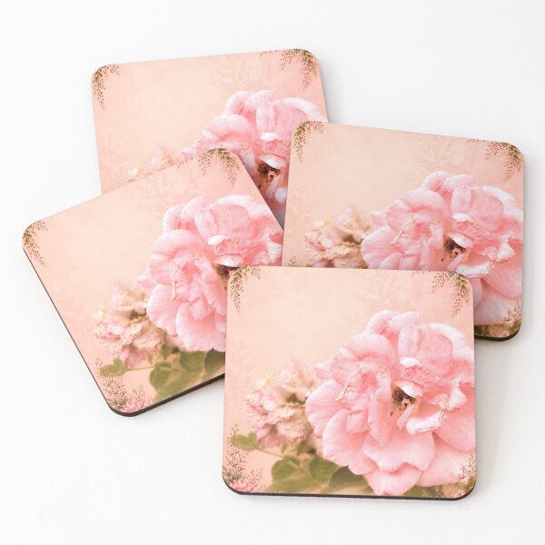 Item preview, Blush Rose Botanical Wall Art | Vintage Pink Floral Print | Romantic Cottagecore Decor designed and sold by Violafleurviolett.