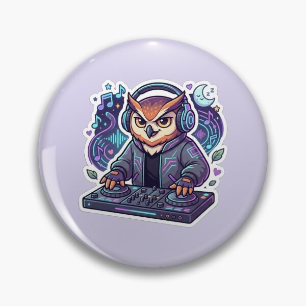 Item preview, Twilight Vinyl Owl designed and sold by Safe Haven Pets.