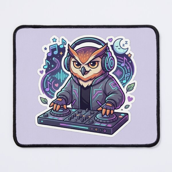Item preview, Twilight Vinyl Owl designed and sold by Safe Haven Pets.