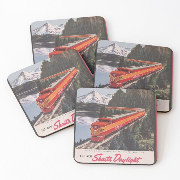 Item preview, Vintage Shasta Daylight Travel Advert designed and sold by Dimensionality.