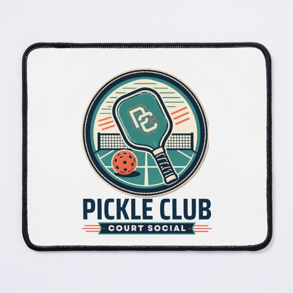 Item preview, Pickle Club Court Social Sport Emblem designed and sold by LOGO-WORKS.