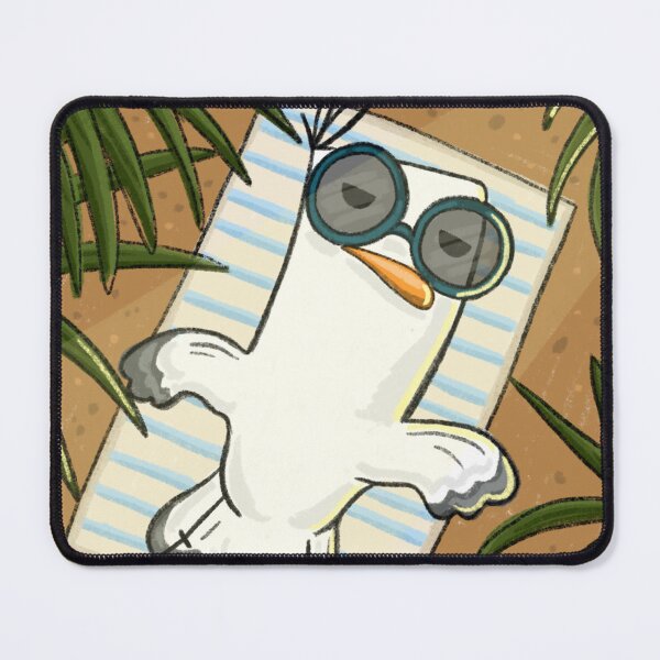 Item preview, Seagull laying in the sun. designed and sold by BluluStudio.
