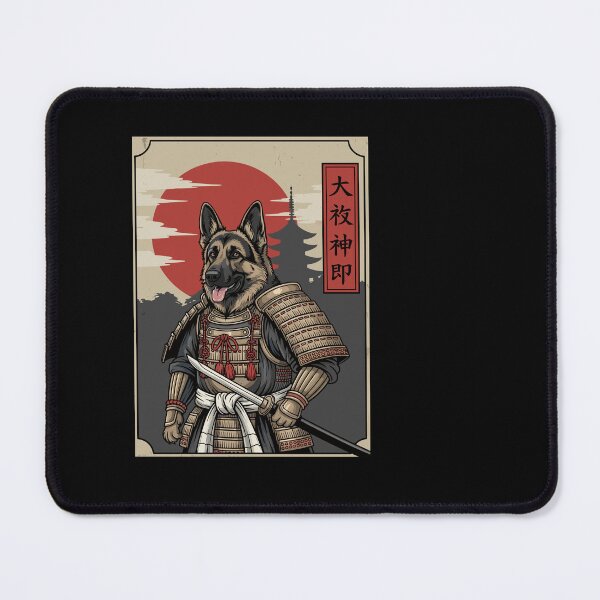 Item preview, German Shepherd Samurai Warrior Japanese Dog Owner designed and sold by PopStars1993.
